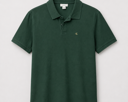 Calvin Klein Jeans Green CK Logo Polo Shirt