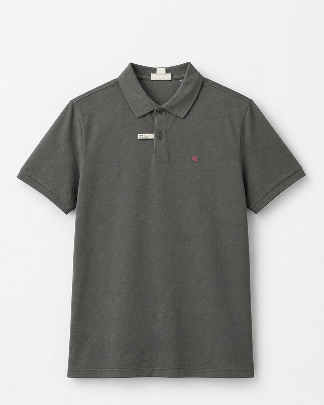 Calvin Klein Jeans Olive Logo Polo Shirt