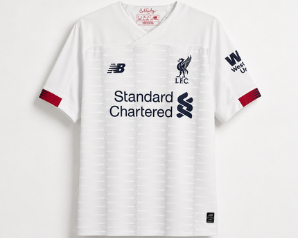 New Balance White Liverpool FC Away Jersey