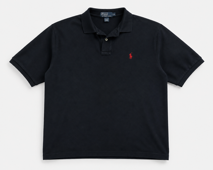 Polo Ralph Lauren Black Short Sleeve Polo Shirt
