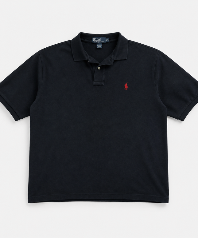 Polo Ralph Lauren Black Short Sleeve Polo Shirt