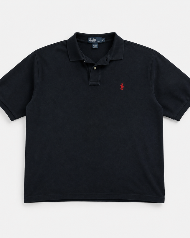 Polo Ralph Lauren Black Short Sleeve Polo Shirt