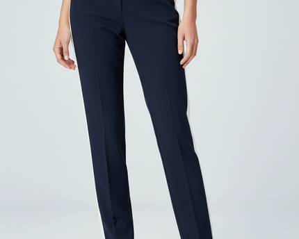 Tommy Hilfiger Navy Blue White Side Stripe Slim Fit Trousers