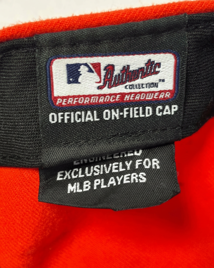 MLB Miami Marlins Orange Official On-Field Cap