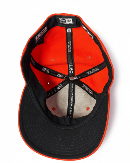 MLB Miami Marlins Orange Official On-Field Cap