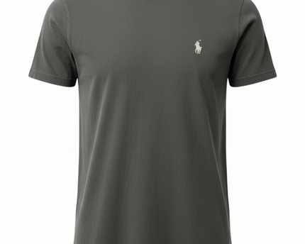 Ralph Lauren Charcoal Grey Classic Crewneck T-Shirt