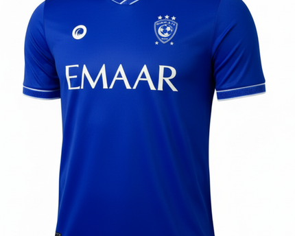 Al-Hilal FC Blue Emaar Sponsor Jersey
