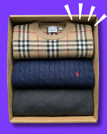 Mystery Box - Men Premium Sweaters x 3
