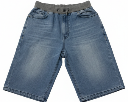 No Fear Baggy Denim Blue Skater Shorts