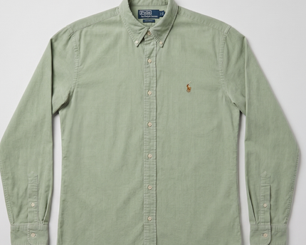 Polo by Ralph Lauren Green Slim Fit Oxford Button-Down Shirt