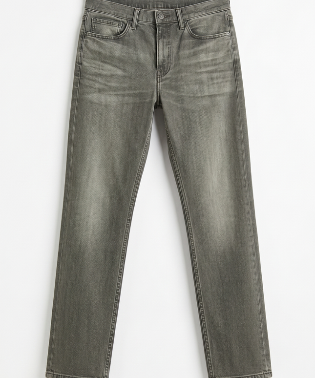 Levi's Grey Straight Leg Denim Jeans