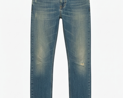 Dolce & Gabbana Blue Straight-Leg Denim Jeans