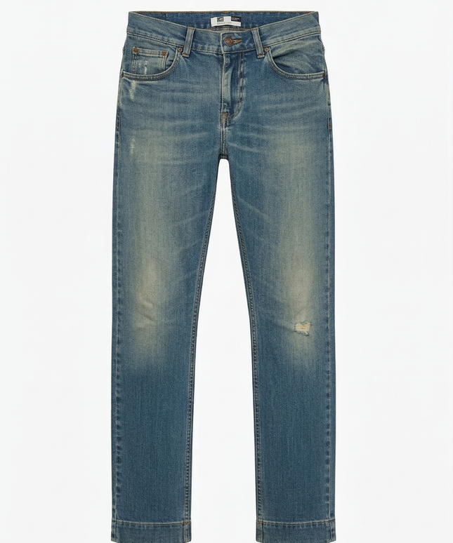 Dolce & Gabbana Blue Straight-Leg Denim Jeans