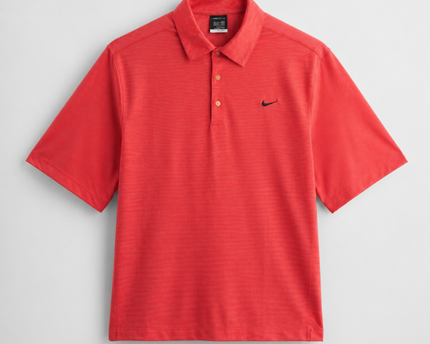 Nike Red Golf Sports Polo Shirt