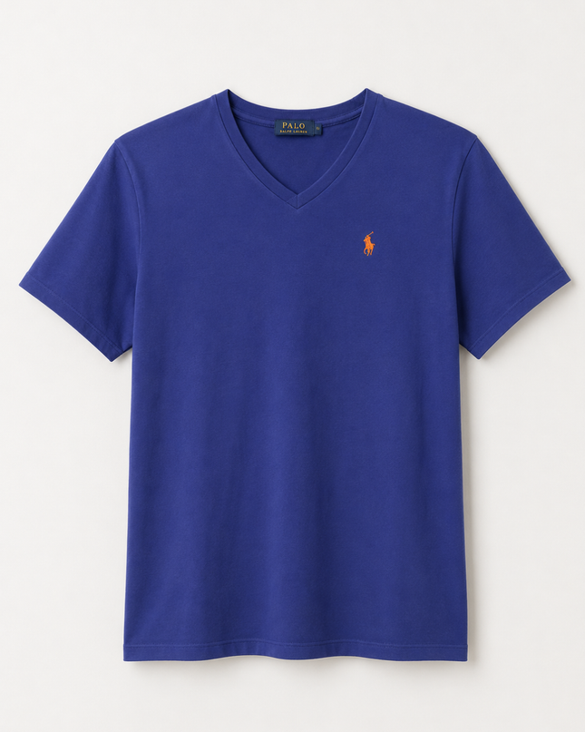 Polo Ralph Lauren Blue Vintage Crewneck T-Shirt