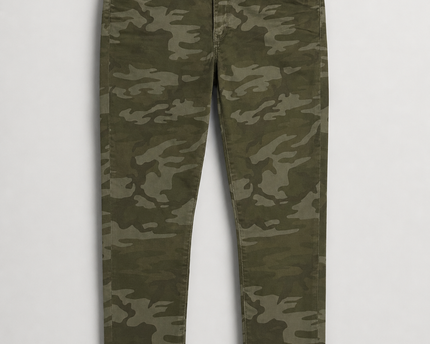 Levi's 711 Skinny Green Camouflage Jeans Women's