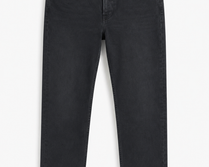 Calvin Klein Jeans Black Washed Straight Leg Jeans