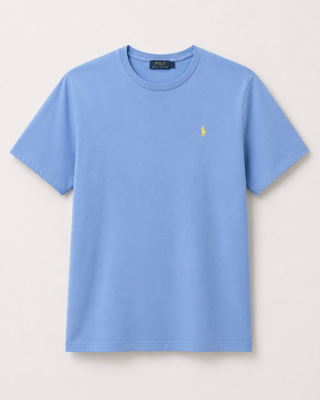 Polo Ralph Lauren Light Blue Short Sleeve Crew Neck T-Shirt