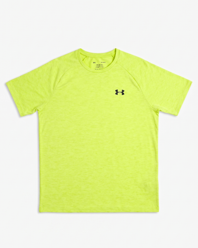 Under Armour Neon Yellow Tech Tee Sports T-Shirt