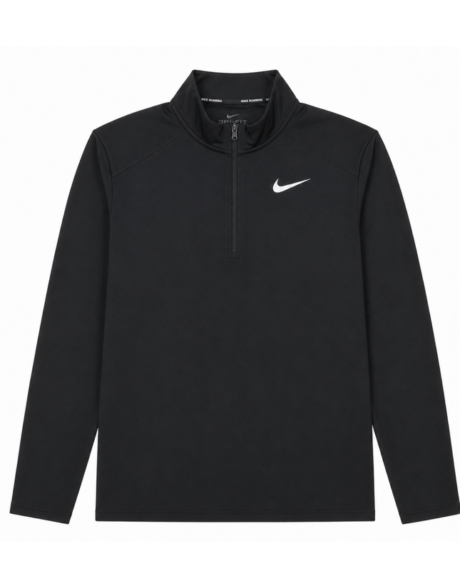 Nike Black Half-Zip Dri-FIT Running Top