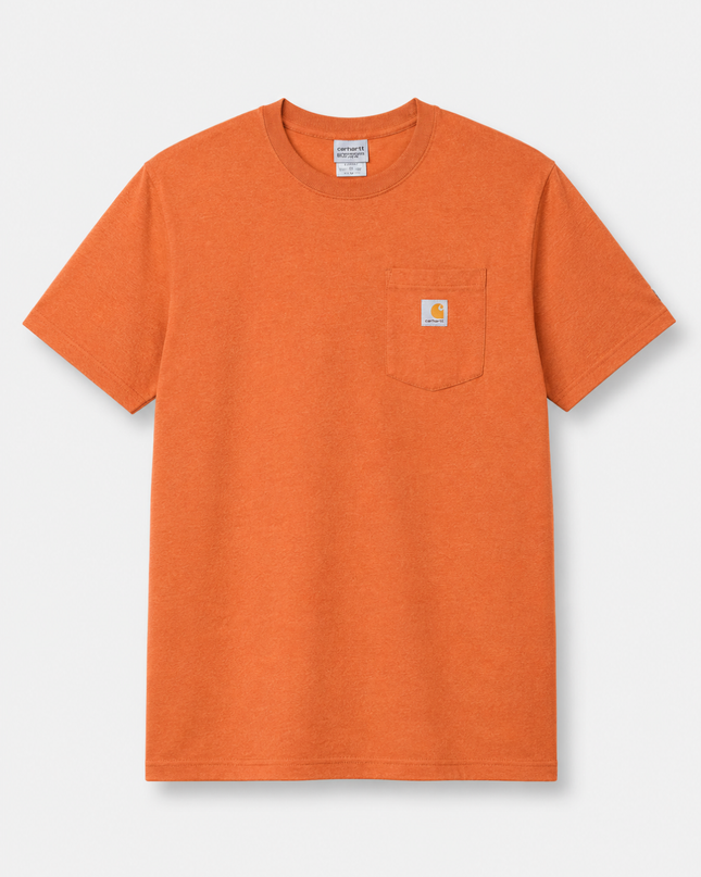Carhartt Orange Loose Fit Pocket T-Shirt
