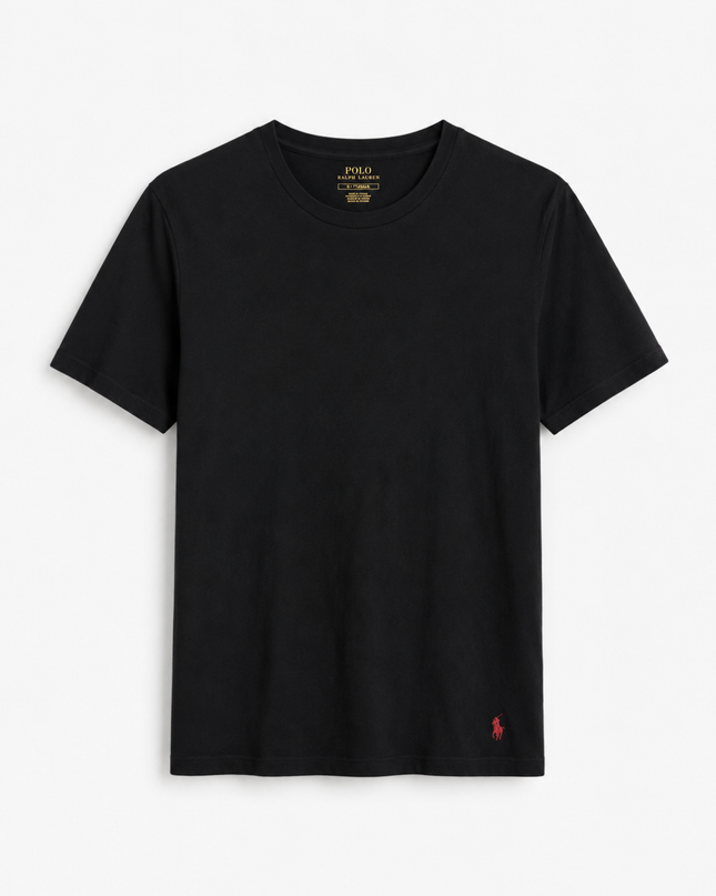 Polo Ralph Lauren Black Classic Crew Neck T-Shirt