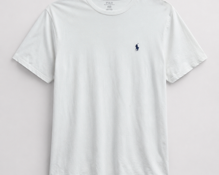 Polo Ralph Lauren White Crew Neck T-Shirt
