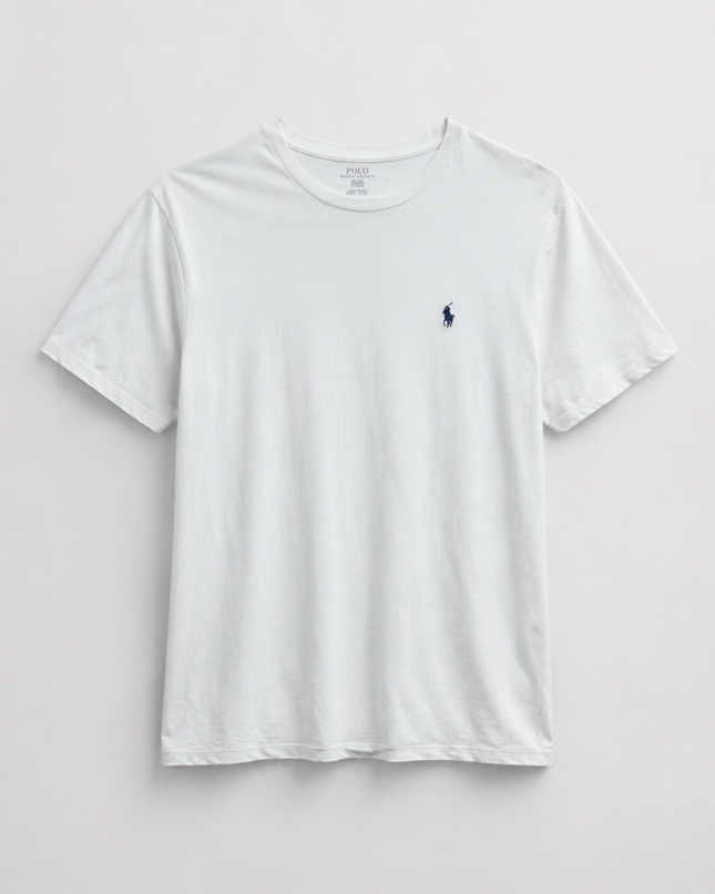 Polo Ralph Lauren White Crew Neck T-Shirt