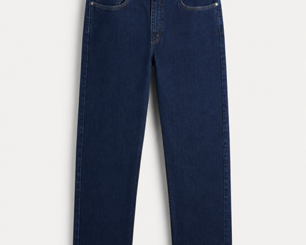 Levi's Dark Blue Straight Leg Denim Jeans