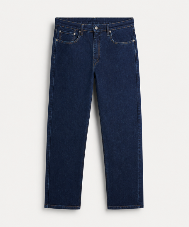 Levi's Dark Blue Straight Leg Denim Jeans