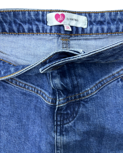 Ole by Koton - Short Denim Skirt - L | Waist: 31