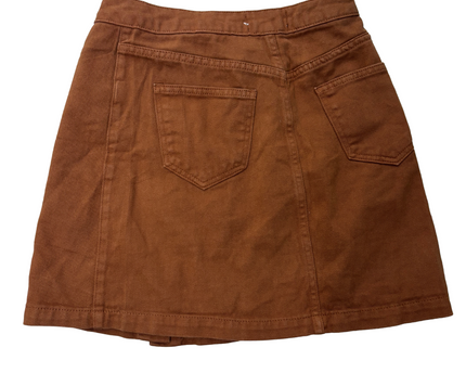 Denim New Look - Brown Short Skirt - M | Waist: 30