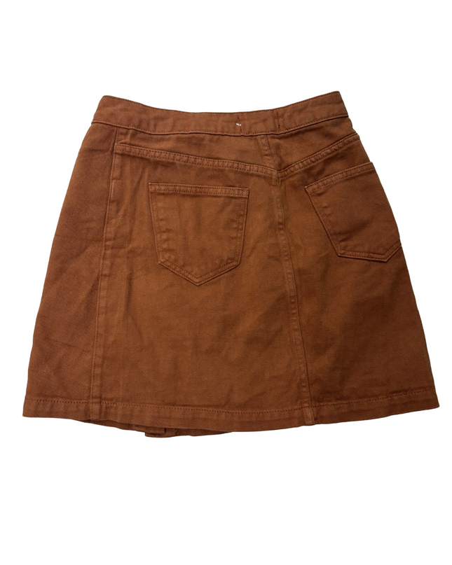 Denim New Look - Brown Short Skirt - M | Waist: 30