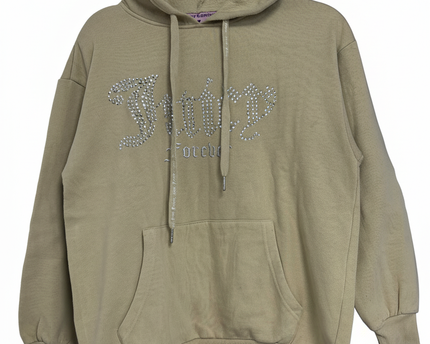 Juicy Couture x Forever 21 Rhinestone 'Juicy Forever' Pullover Hoodie