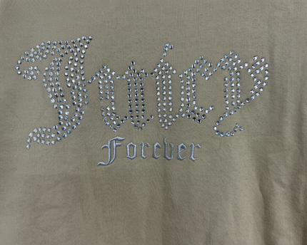 Juicy Couture x Forever 21 Rhinestone 'Juicy Forever' Pullover Hoodie