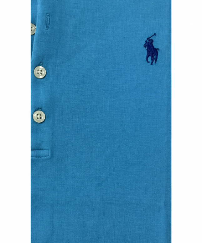 Ralph Lauren Classic Fit Embroidered Pony Blue Polo Shirt