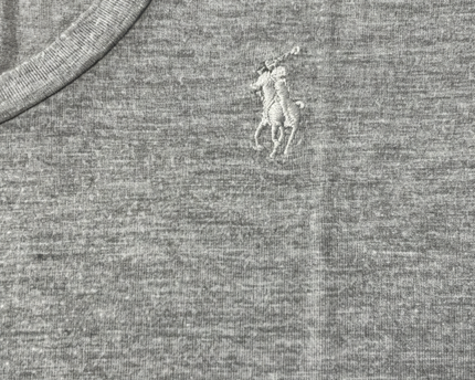 Ralph Lauren Sport Grey Polo Pony Lyocell Blend T-Shirt