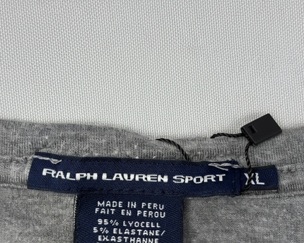 Ralph Lauren Sport Grey Polo Pony Lyocell Blend T-Shirt
