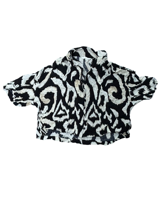 HnM Zebra Print Shirt - XXL