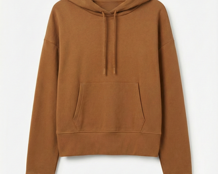 Bearpaw Brown Funnel Neck Outdoors Hoodie