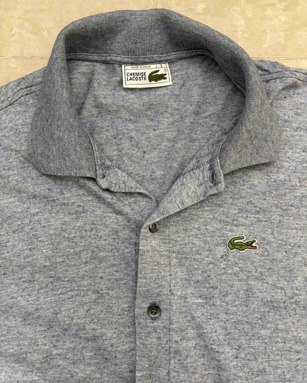 Lacoste Grey Long-Sleeve Button-Down Shirt - M