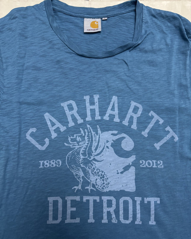 Carhartt Detroit Vintage Blue Graphic T-Shirt - S