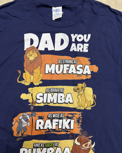 Port & Company “Dad You Are” Lion King Graphic T-Shirt - S
