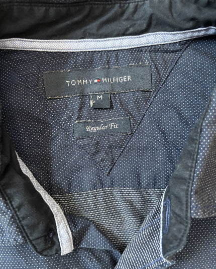 Tommy Hilfiger Regular Fit Navy Blue Shirt - S