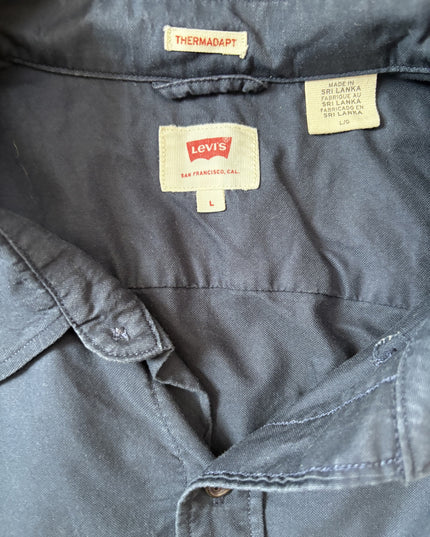 Levi’s Thermadapt Utility Navy Blue Shirt - S