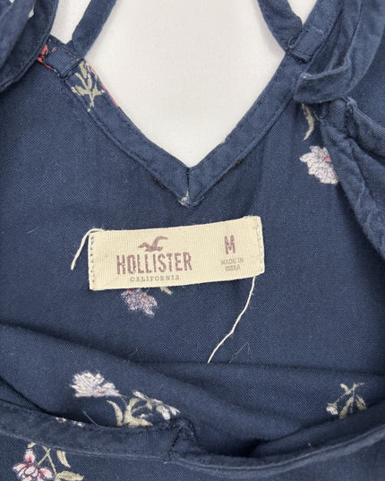 Hollister Floral Crisscross Straps Cami Top - M