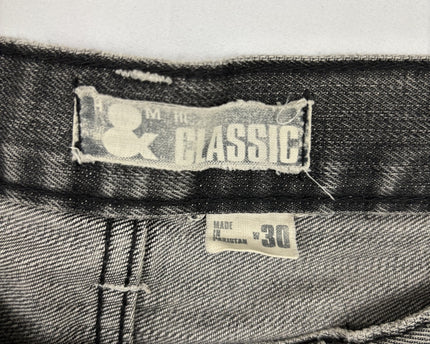 K&M Classic Gray Denim Shorts - M | Waist: 30"