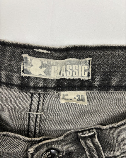 K&M Classic Gray Denim Shorts - M | Waist: 30"