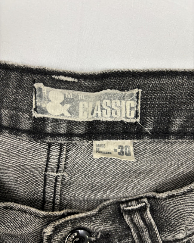 K&M Classic Gray Denim Shorts - M | Waist: 30"
