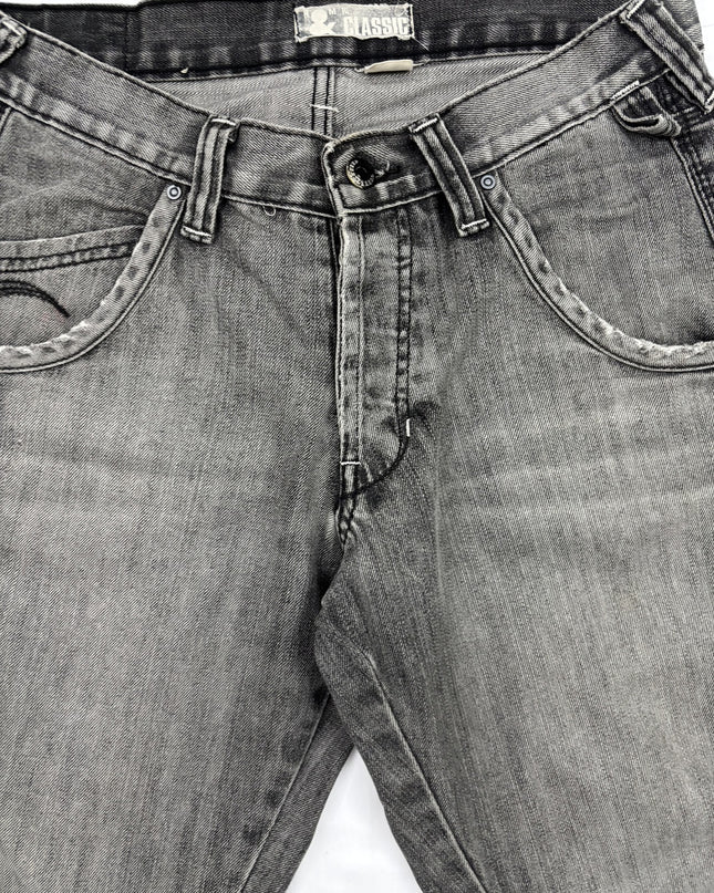 K&M Classic Gray Denim Shorts - M | Waist: 30"